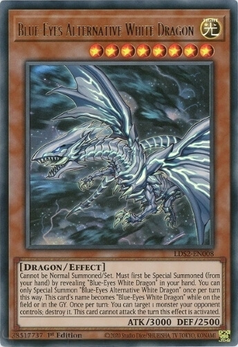 Blue Eyes Alternative White Dragon